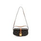 Celine Clutch On Strap Tabou Triomphe Canvas/Calfskin Tan
