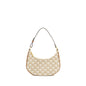 Celine Ava Purse triomphe canvas / calfskin white