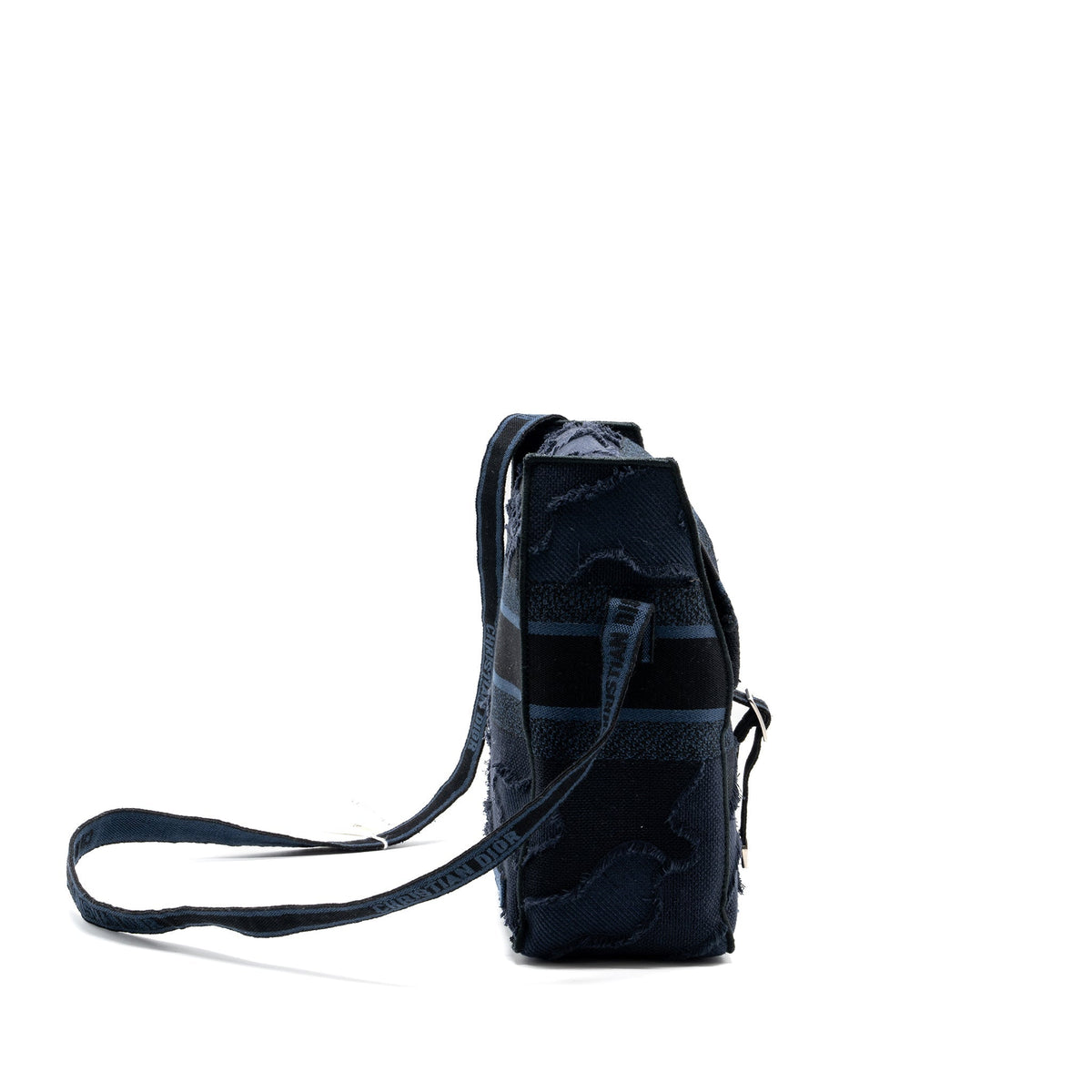 Dior Diorcamp Messenger Purse Canvas Dark Blue Rovelle Bags