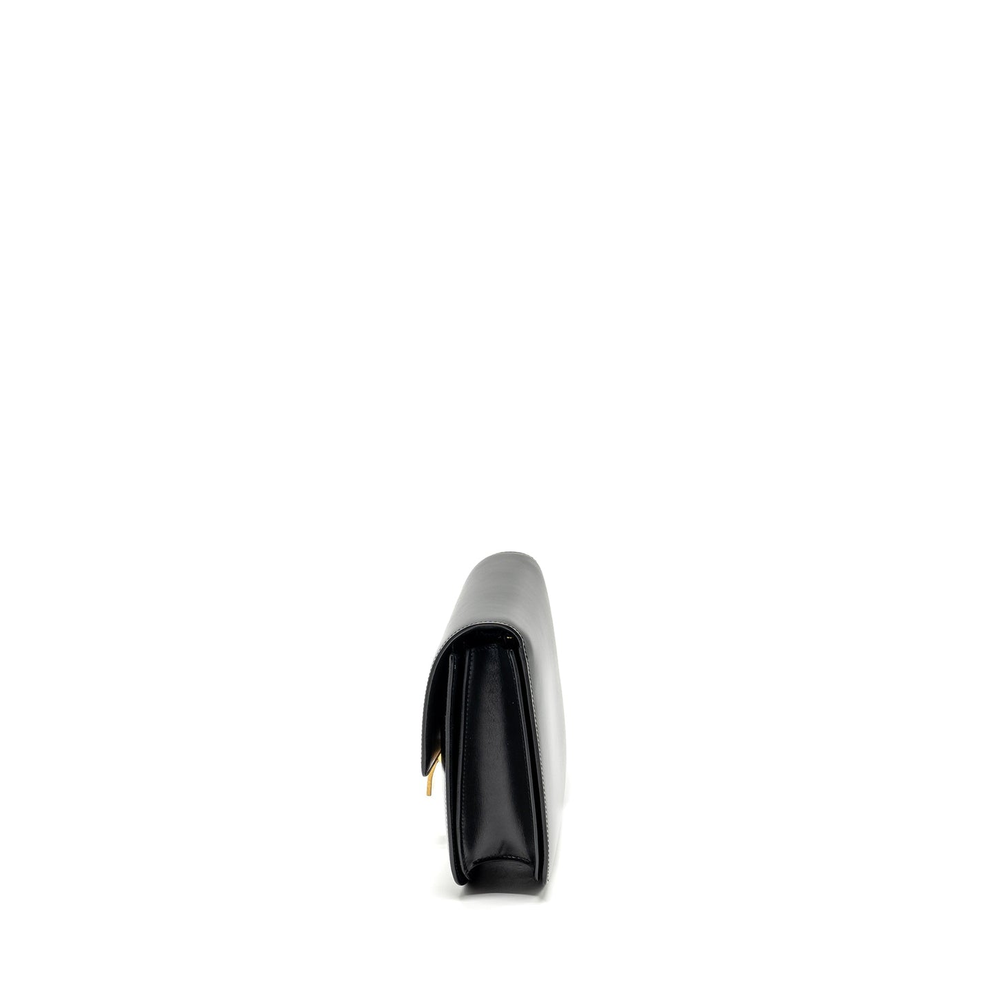 Celine Medium Classic Box Purse Calfskin Black