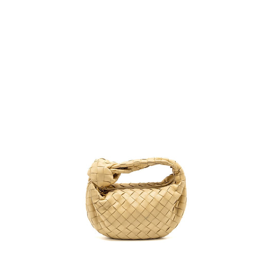 Bottega Veneta Mini Jodie Lambskin BEIGE