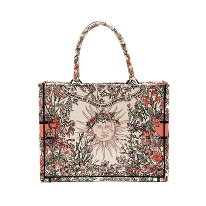 Dior Medium Book Tote Limited Edition Canvas Multicolour Rovelle Bags