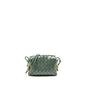 Bottega Veneta Mini Loop Purse Metal Knots Calfskin Green