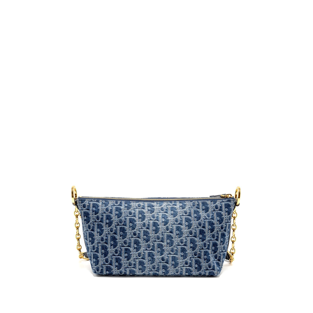 Dior DiorStar Oblique Hobo Purse Denim Blue Rovelle Bags