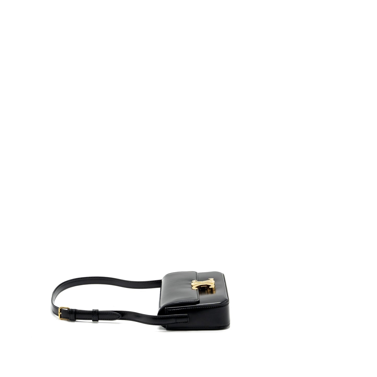 Celine Triomphe Mini Purse calfskin black