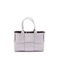 Bottega Veneta Small Arco Tote Purse Leather Light Purple