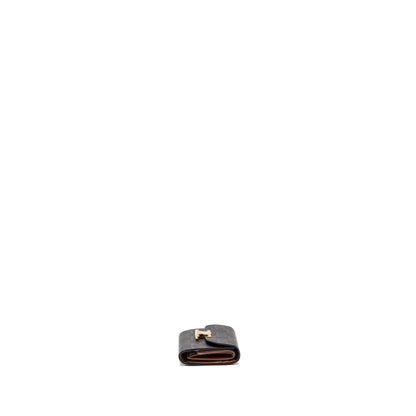Celine Small Triomphe Flap Wallet Canvas Tan