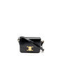 Celine Teen Triomphe Purse Shiny Calfskin Black
