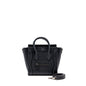Celine Nano Luggage Purse Calfskin Black