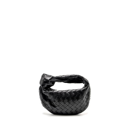 Bottega Veneta Mini Jodie Lambskin BLACK
