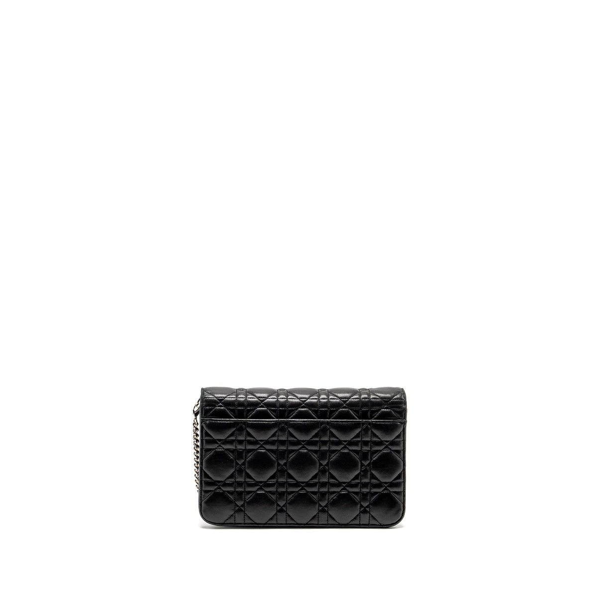 Dior Miss Dior Promenade Pouch Purse Lambskin Black Rovelle Bags