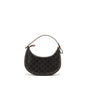 Celine Ava Purse triomphe canvas / calfskin brown