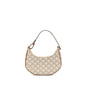 Celine Ava Purse Triomphe Canvas/Calfskin White