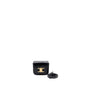 Celine Claude Shiny Calfskin Black