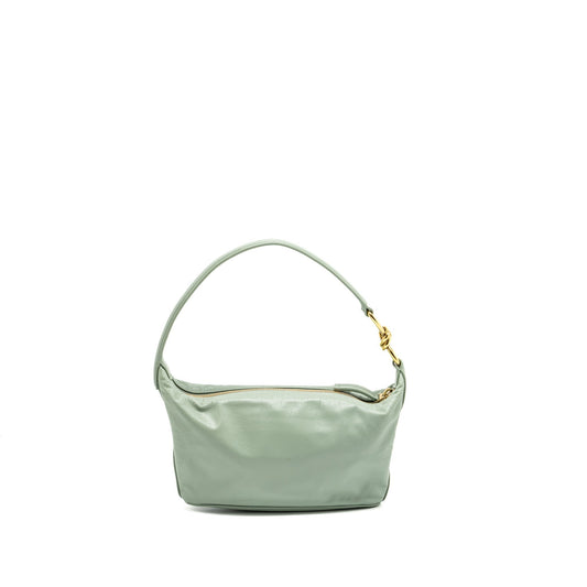 Bottega Veneta knot Mini Purse calfskin light green
