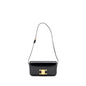 Celine triomphe Mini Purse calfskin black
