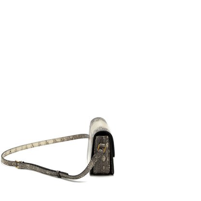 Celine Teen Triomphe Purse Lizard Natural Colour