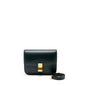 Celine Medium Classic Box Purse Calfskin Green Brushed