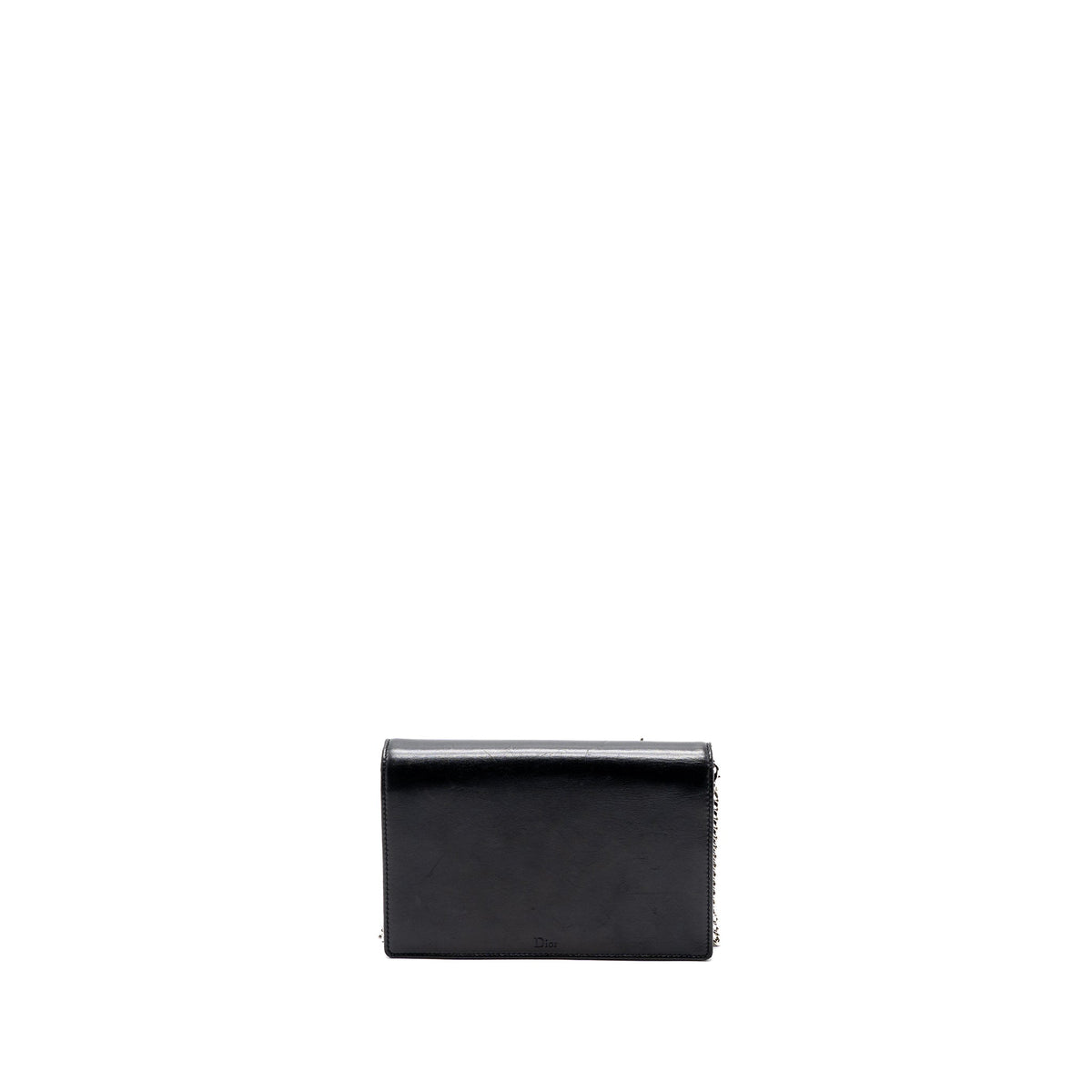 Dior Diorama wallet on chain limited print lambskin black Rovelle Bags