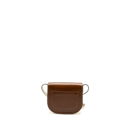 Celine Small Trotteur Purse Calfskin Brown/Multicolour