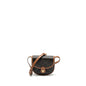Celine Mini Besace in Triomphe Canvas/Calfskin Tan
