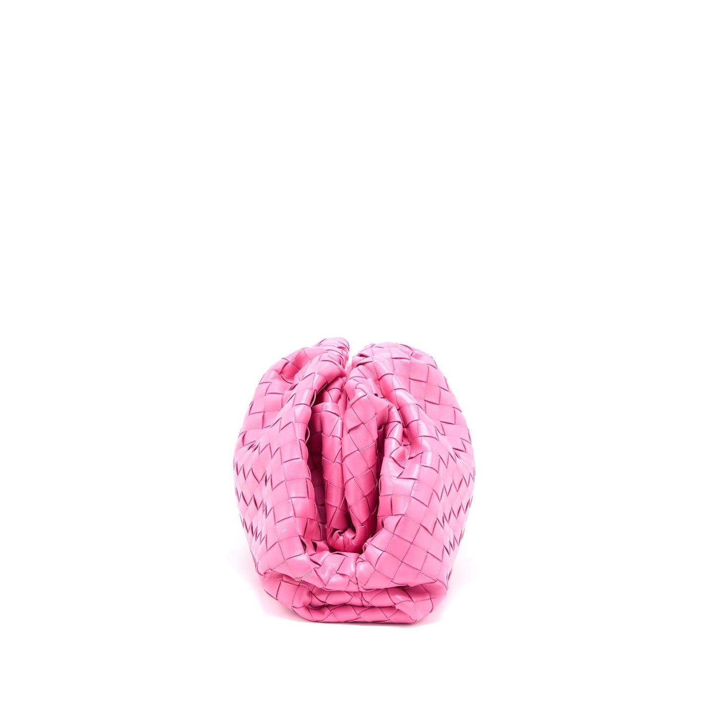 Bottega Veneta Clutch Interccato Pink