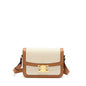 Celine Medium Triomphe Purse in Textile Natural Calfskin