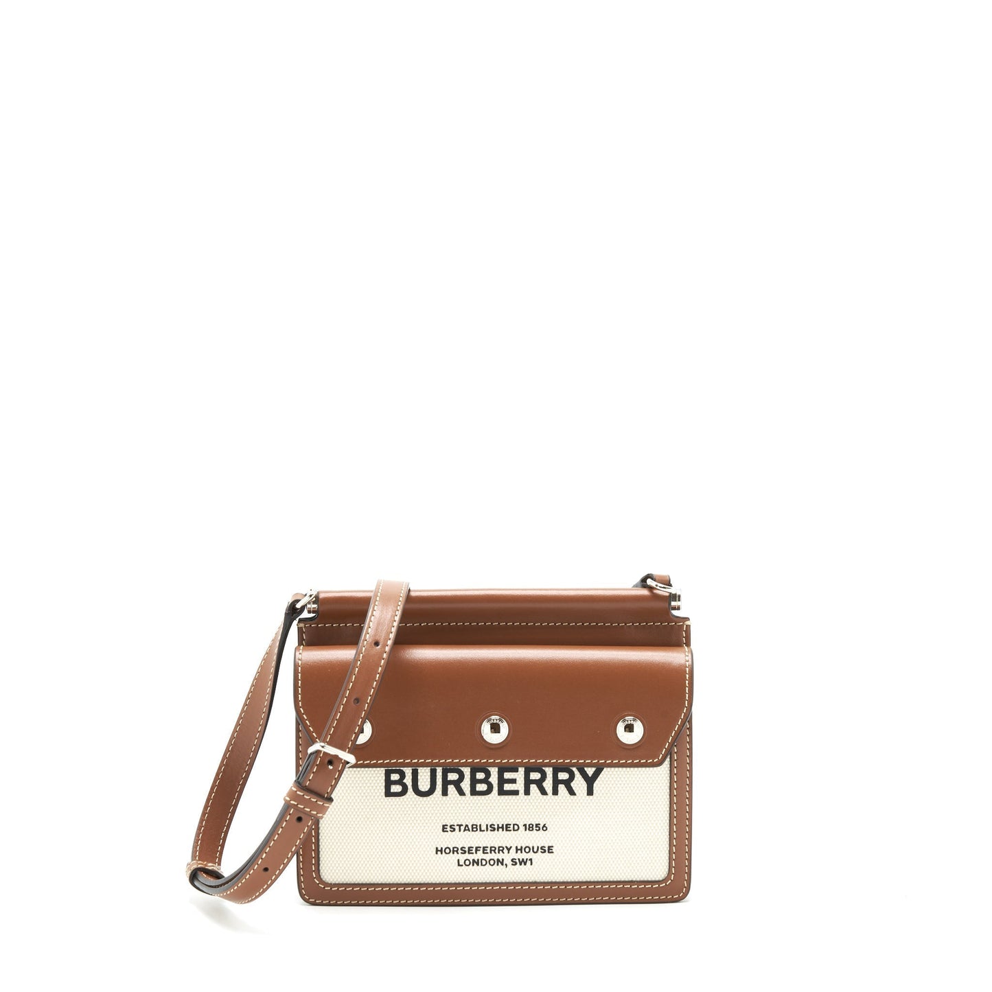 Burberry mini Handbags Leather Beige Crossbody Bag