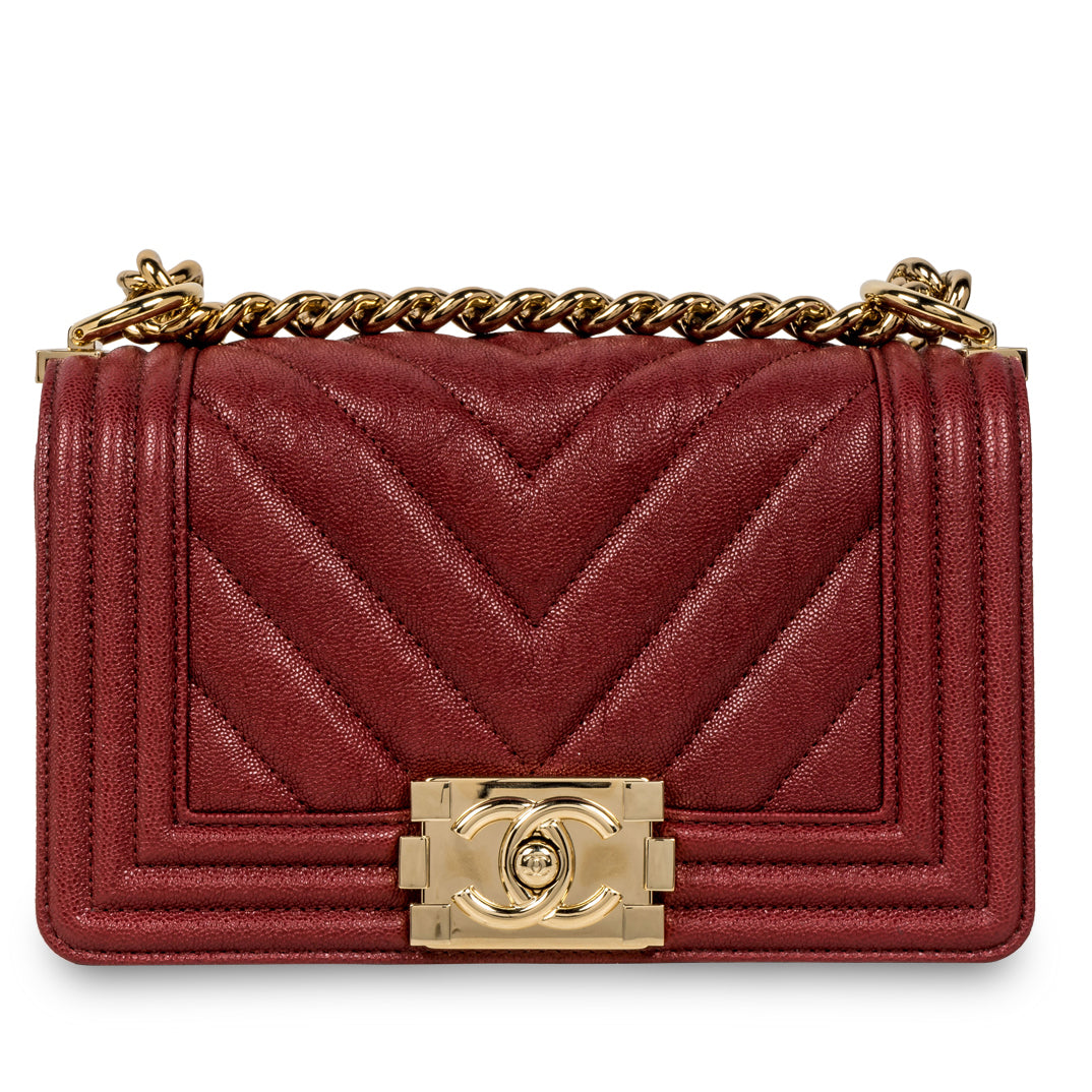 Chanel Boy Bag Leather Black Shoulder Bag Style 5 Rovelle Bags