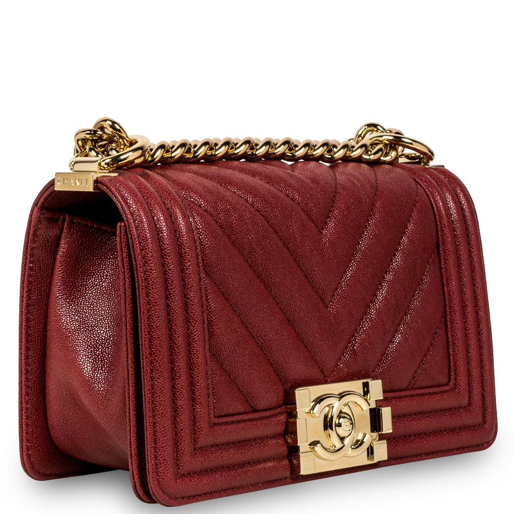 Chanel Boy Bag Leather Black Shoulder Bag Style 5 Rovelle Bags
