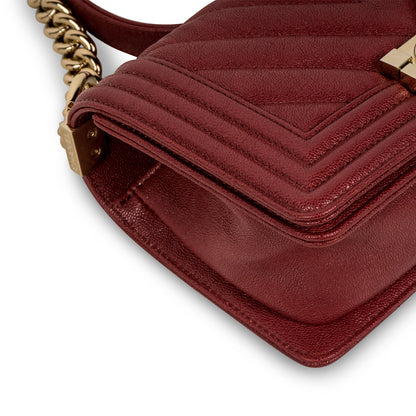 Chanel Boy Bag Leather Black Shoulder Bag Style 5 Rovelle Bags