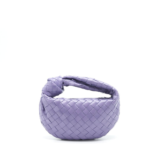 Bottega Veneta Mini Jodie Calfskin Purple