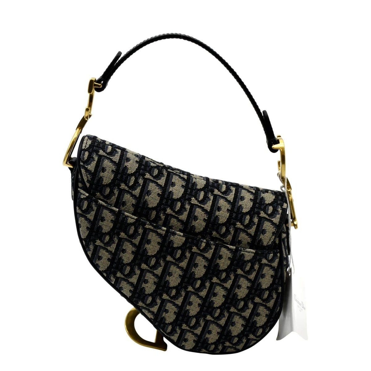 CHRISTIAN DIOR Saddle Mini Oblique Jacquard Crossbody Bag Multicolor Rovelle Bags
