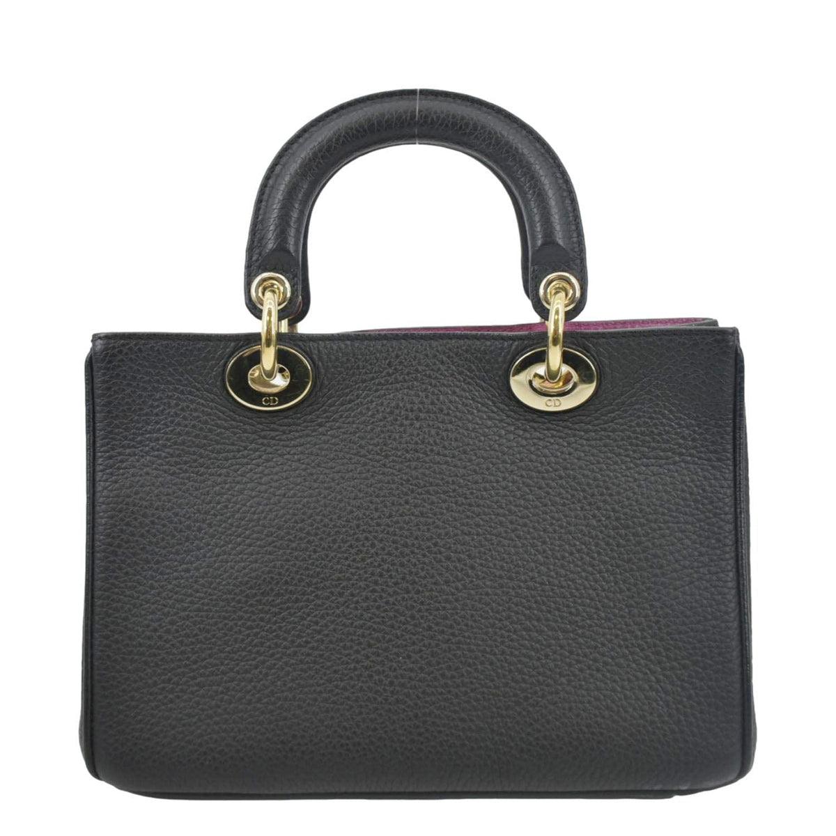 CHRISTIAN DIOR Diorissimo Leather Tote Bag Black Rovelle Bags