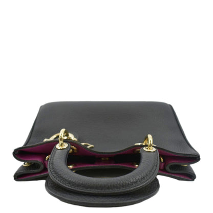 CHRISTIAN DIOR Diorissimo Leather Tote Bag Black Rovelle Bags