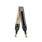 Dior shoulder strap oblique canvas black Rovelle Bags