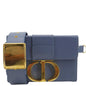 Christian Dior 30 Montaigne Flap Leather Crossbody Bag Blue Rovelle Bags