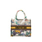 Dior Small dior book tote canvas multicolor Rovelle Bags