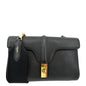 CELINE Teen 16 Calfskin Leather Crossbody Bag Black