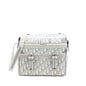 Dior Diorcamp Messenger Purse Oblique Embroidery Light Grey Rovelle Bags