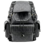 CHRISTIAN DIOR Hit The Road Diamond Canvas Backpack Black Rovelle Bags