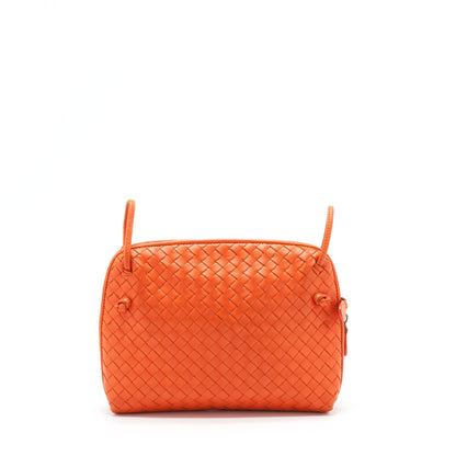 Bottega Veneta Zippy Crossbody Purse Orange