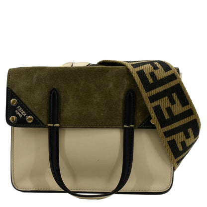 Fendi Mini Leather Red Crossbody Leather Rovelle Bags