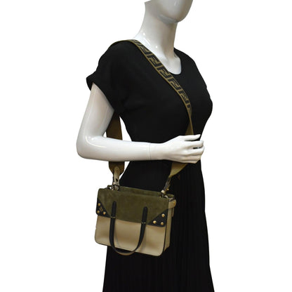 Fendi Mini Leather Red Crossbody Leather Rovelle Bags