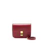 Celine Medium Classic Box Calfskin Red