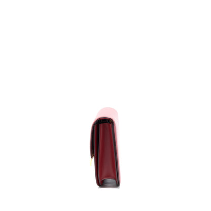 Celine Medium Classic Box Calfskin Red