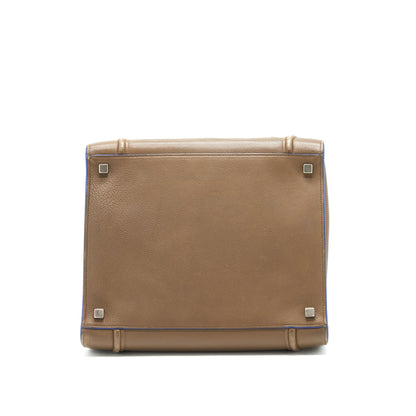 Celine Phantom Tote Purse Dark Brown/Blue