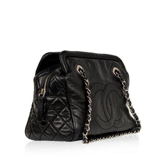 Chanel Timeless Lambskin Black Tote Bag Style 3 Rovelle Bags