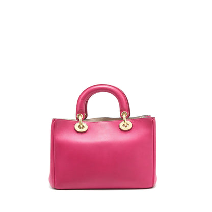 Dior Diorissimo Mini Tote Purse Pink Rovelle Bags