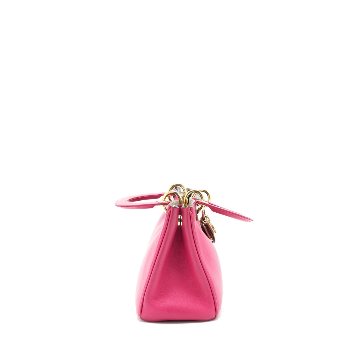 Dior Diorissimo Mini Tote Purse Pink Rovelle Bags